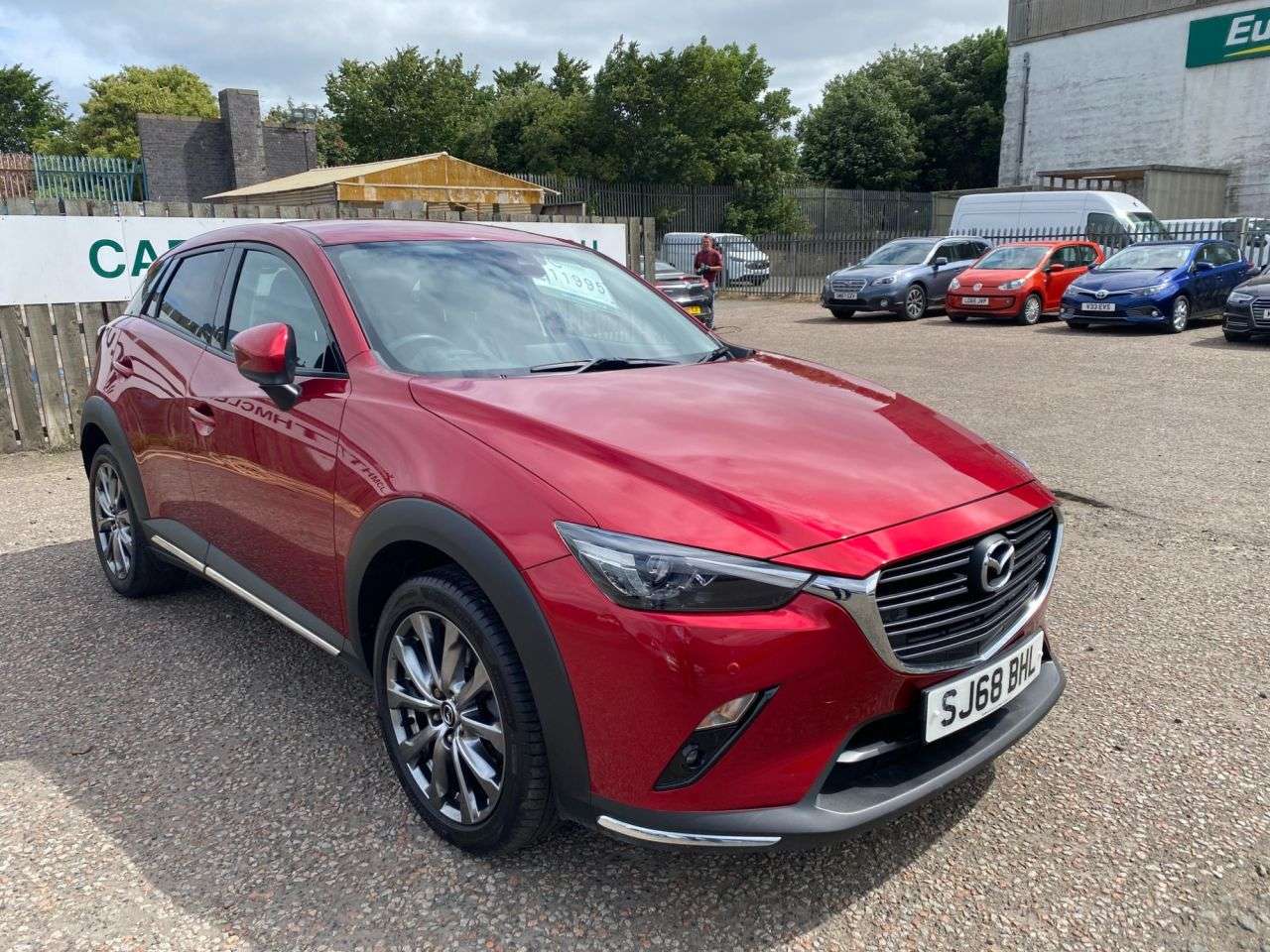 A 2018 MAZDA CX-3 2.0 SKYACTIV-G Sport Nav+ SUV 5dr Petrol Manual 4WD Euro 6 (s/s) (150 ps) P A 2018 MAZDA CX-3 2.0 SKYACTIV-G Sport Nav+ SUV 5dr Petrol Manual 4WD Euro 6 (s/s) (150 ps) P