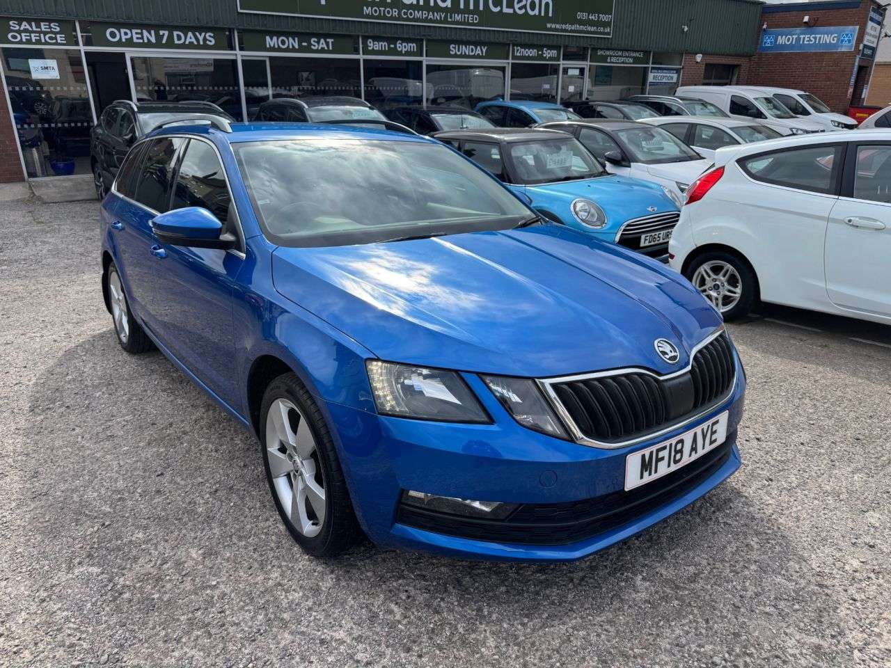 A 2018 SKODA OCTAVIA 1.0 TSI SE Technology Estate 5dr Petrol DSG Euro 6 (s/s) (115 ps) A 2018 SKODA OCTAVIA 1.0 TSI SE Technology Estate 5dr Petrol DSG Euro 6 (s/s) (115 ps)