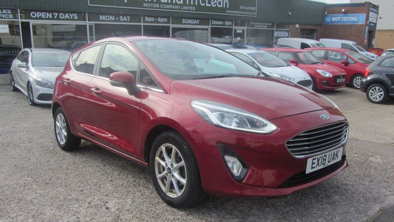 A 2018 FORD FIESTA 1.0T EcoBoost Zetec Hatchback 5dr Petrol Manual Euro 6 (s/s) (100 ps) A 2018 FORD FIESTA 1.0T EcoBoost Zetec Hatchback 5dr Petrol Manual Euro 6 (s/s) (100 ps)