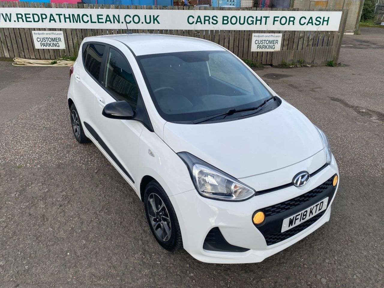 A 2018 HYUNDAI I10 1.0 GO! SE Hatchback 5dr Petrol Manual Euro 6 (66 ps) A 2018 HYUNDAI I10 1.0 GO! SE Hatchback 5dr Petrol Manual Euro 6 (66 ps)