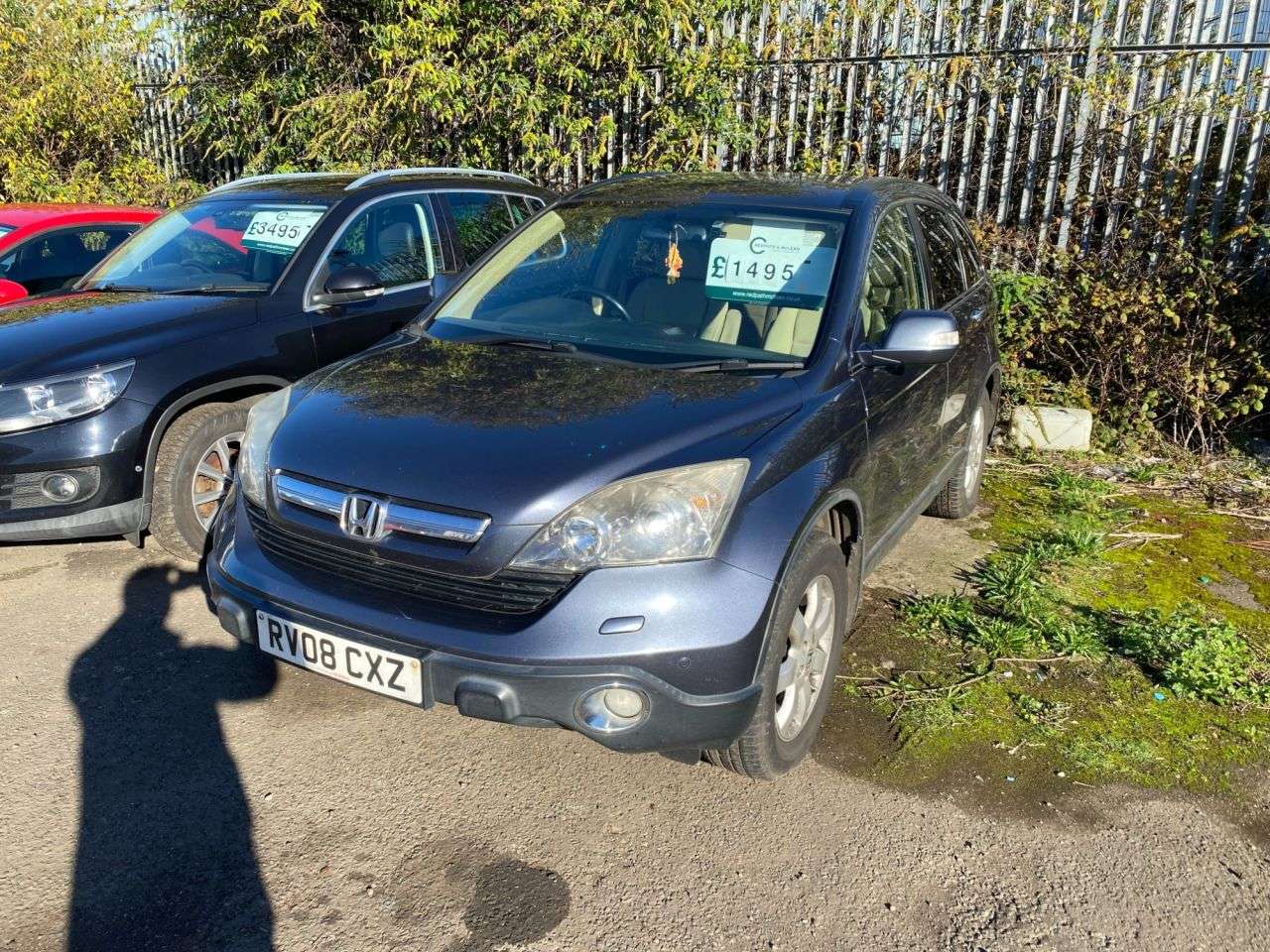A 2008 HONDA CR-V 2.2 i-CDTi ES SUV 5dr Diesel Manual (173 g/km, 138 bhp) A 2008 HONDA CR-V 2.2 i-CDTi ES SUV 5dr Diesel Manual (173 g/km, 138 bhp)