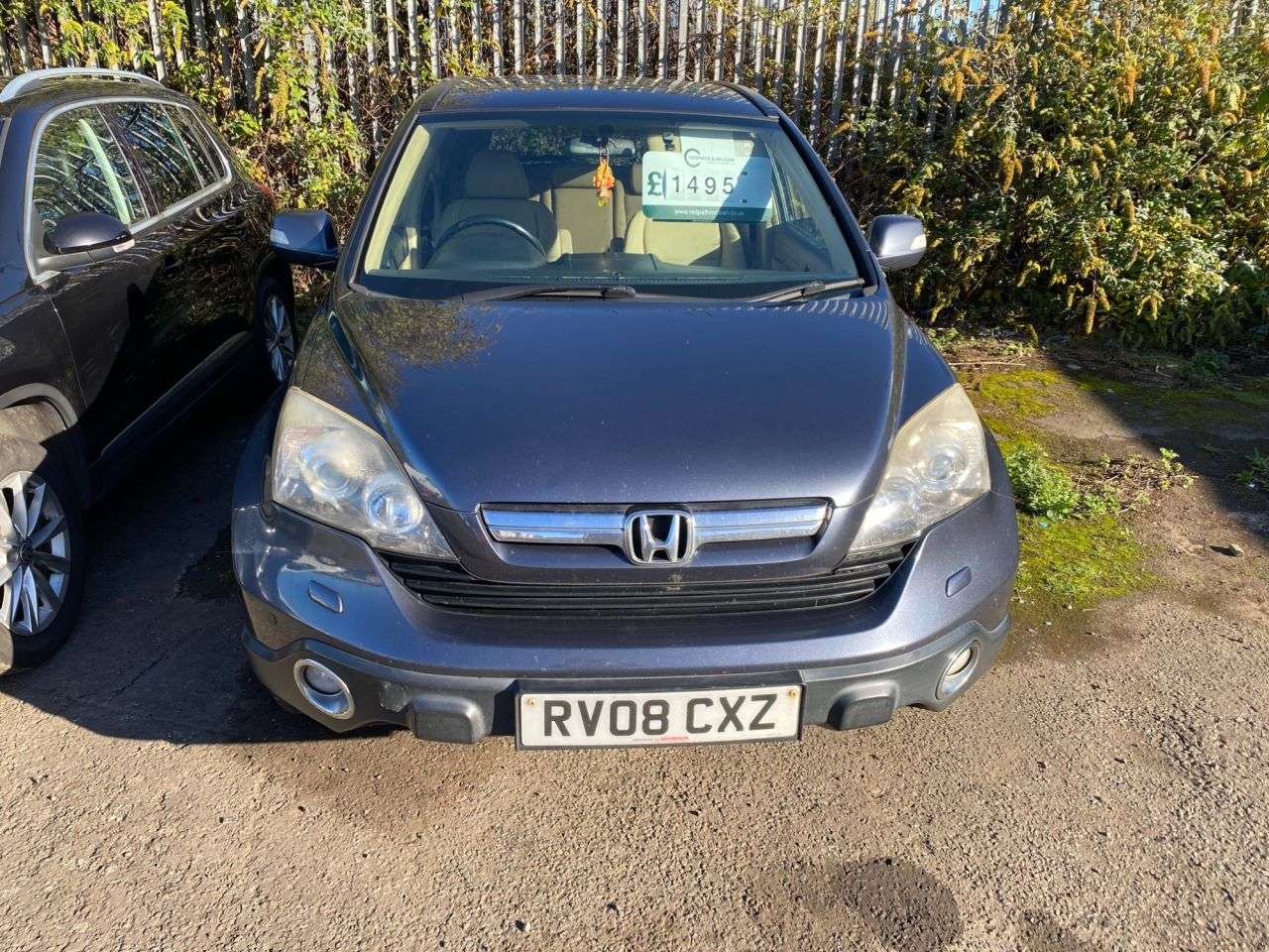 A 2008 HONDA CR-V 2.2 i-CDTi ES SUV 5dr Diesel Manual (173 g/km, 138 bhp) A 2008 HONDA CR-V 2.2 i-CDTi ES SUV 5dr Diesel Manual (173 g/km, 138 bhp)