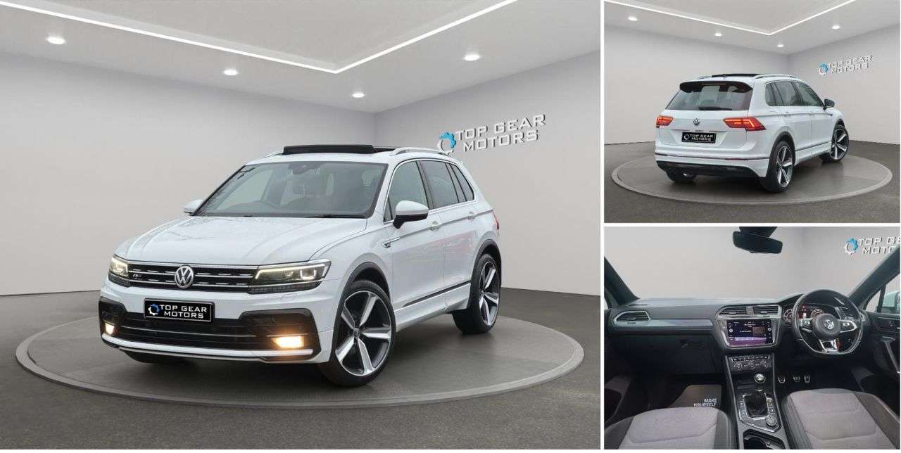 A 2017 VOLKSWAGEN TIGUAN 4Motion R-Line Manual 2.0 TDI 150 BHP AWD / 4X4 4MOTION, SENSORS, CRUISE CO A 2017 VOLKSWAGEN TIGUAN 4Motion R-Line Manual 2.0 TDI 150 BHP AWD / 4X4 4MOTION, SENSORS, CRUISE CO