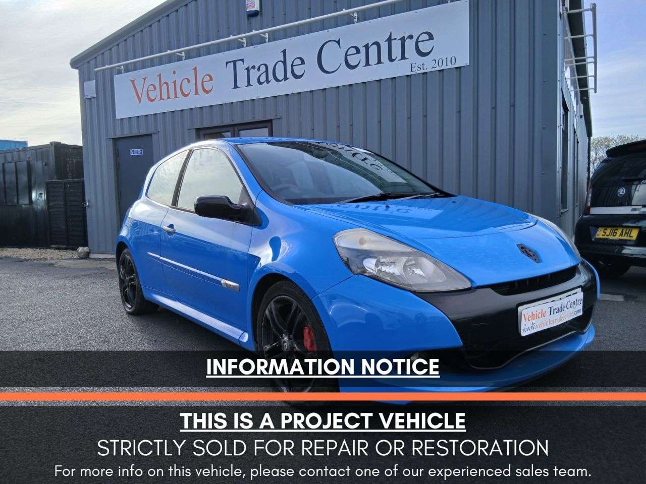 A 2009 RENAULT CLIO RENAULTSPORT A 2009 RENAULT CLIO RENAULTSPORT