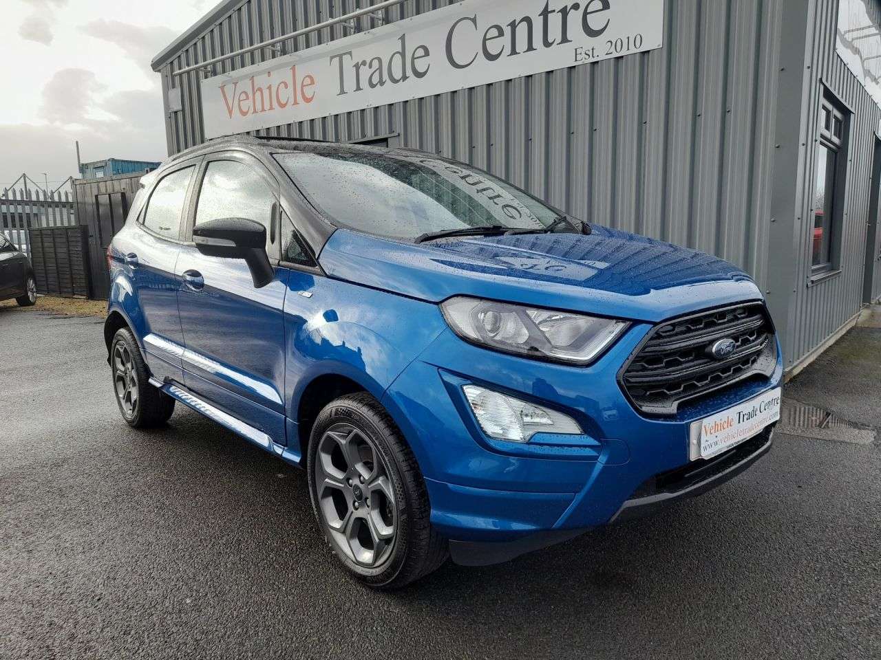 A 2018 FORD ECOSPORT 1.5 EcoBlue ST-Line SUV 5dr Diesel Manual AWD Euro 6 (s/s) (125 ps) A 2018 FORD ECOSPORT 1.5 EcoBlue ST-Line SUV 5dr Diesel Manual AWD Euro 6 (s/s) (125 ps)
