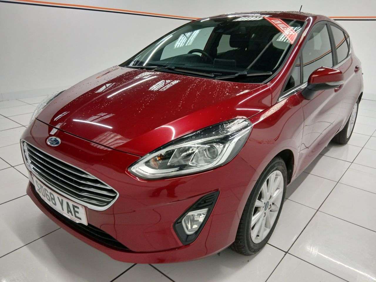A 2018 FORD FIESTA 1.0T EcoBoost GPF Titanium Hatchback 5dr Petrol Manual Euro 6 (s/s) (100 ps A 2018 FORD FIESTA 1.0T EcoBoost GPF Titanium Hatchback 5dr Petrol Manual Euro 6 (s/s) (100 ps