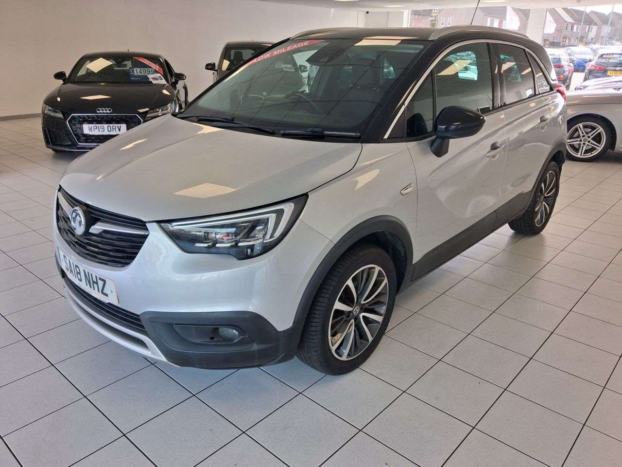 A 2018 VAUXHALL CROSSLAND X 1.2 Turbo GPF Ultimate SUV 5dr Petrol Manual Euro 6 (s/s) (130 ps) A 2018 VAUXHALL CROSSLAND X 1.2 Turbo GPF Ultimate SUV 5dr Petrol Manual Euro 6 (s/s) (130 ps)