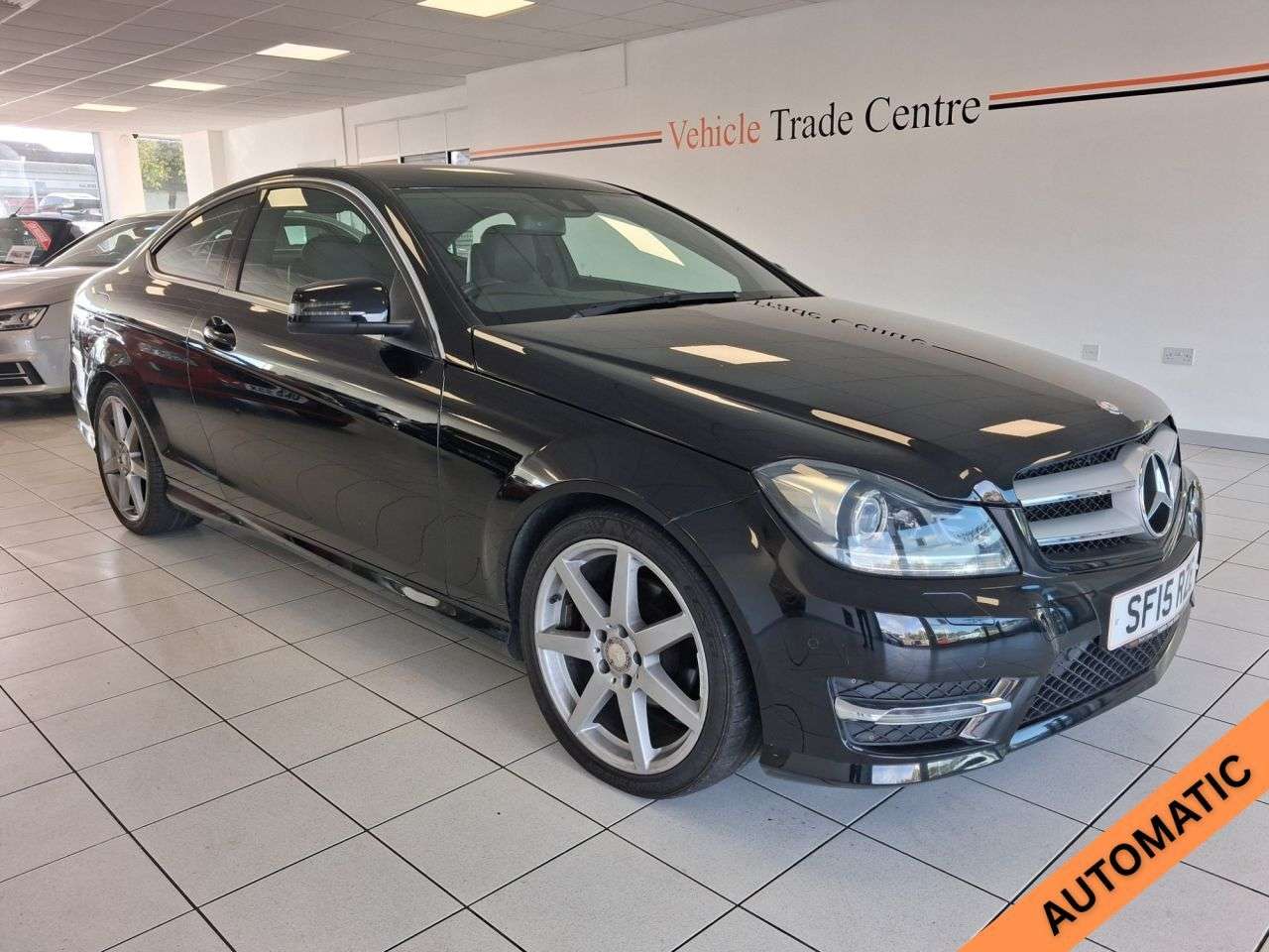 A 2015 MERCEDES-BENZ C CLASS 1.6 C180 AMG Sport Edition Coupe 2dr Petrol G-Tronic+ Euro 6 (s/s) (156 ps) A 2015 MERCEDES-BENZ C CLASS 1.6 C180 AMG Sport Edition Coupe 2dr Petrol G-Tronic+ Euro 6 (s/s) (156 ps)