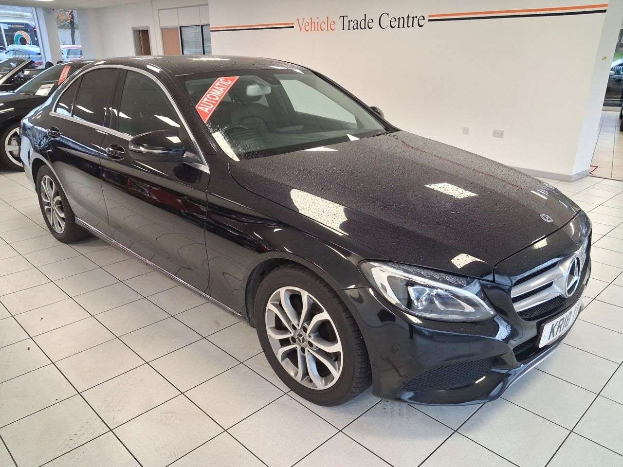 A 2018 MERCEDES-BENZ C CLASS 2.0 C200 Sport Saloon 4dr Petrol G-Tronic+ Euro 6 (s/s) (184 ps) A 2018 MERCEDES-BENZ C CLASS 2.0 C200 Sport Saloon 4dr Petrol G-Tronic+ Euro 6 (s/s) (184 ps)