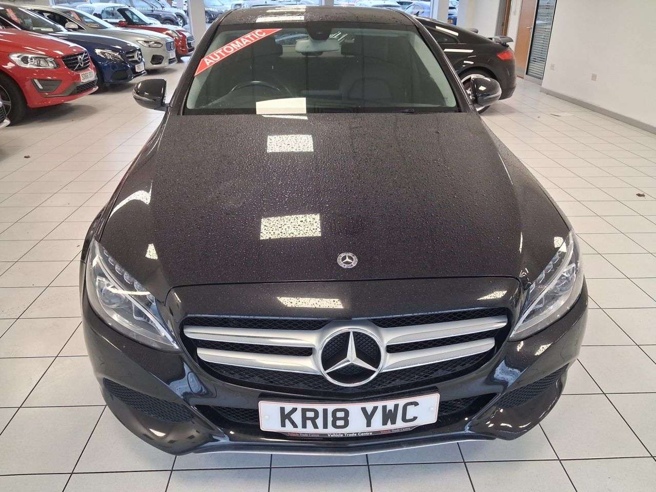 A 2018 MERCEDES-BENZ C CLASS 2.0 C200 Sport Saloon 4dr Petrol G-Tronic+ Euro 6 (s/s) (184 ps) A 2018 MERCEDES-BENZ C CLASS 2.0 C200 Sport Saloon 4dr Petrol G-Tronic+ Euro 6 (s/s) (184 ps)