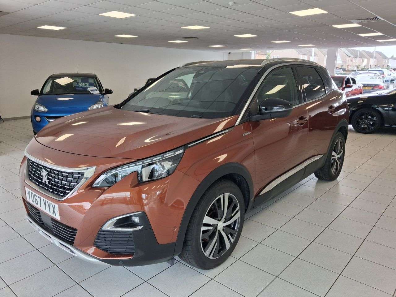 A 2017 PEUGEOT 3008 1.2 PureTech GT Line SUV 5dr Petrol Manual Euro 6 (s/s) (130 ps) A 2017 PEUGEOT 3008 1.2 PureTech GT Line SUV 5dr Petrol Manual Euro 6 (s/s) (130 ps)