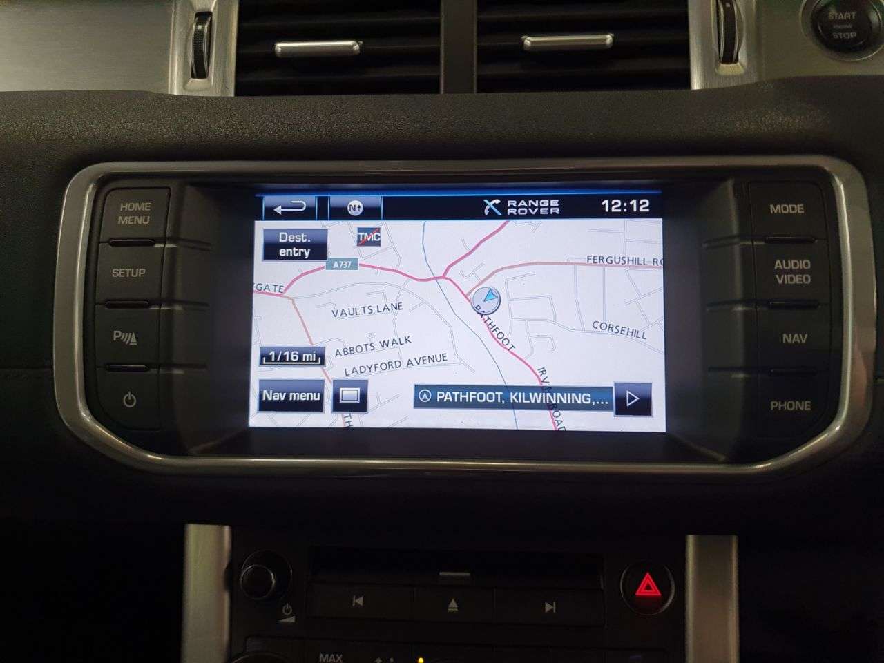2012 LAND ROVER RANGE ROVER EVOQUE 2012 LAND ROVER RANGE ROVER EVOQUE