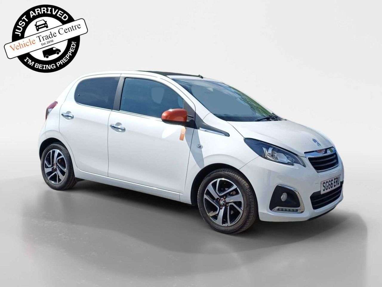 A 2016 PEUGEOT 108 1.2 PureTech Roland Garros Top! 5dr Petrol Manual Euro 6 (82 ps) A 2016 PEUGEOT 108 1.2 PureTech Roland Garros Top! 5dr Petrol Manual Euro 6 (82 ps)