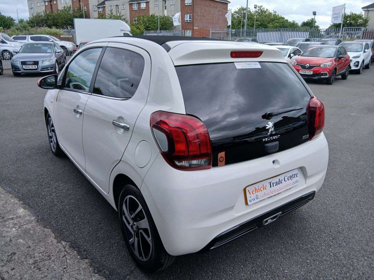 A 2016 PEUGEOT 108 1.2 PureTech Roland Garros Top! 5dr Petrol Manual Euro 6 (82 ps) A 2016 PEUGEOT 108 1.2 PureTech Roland Garros Top! 5dr Petrol Manual Euro 6 (82 ps)