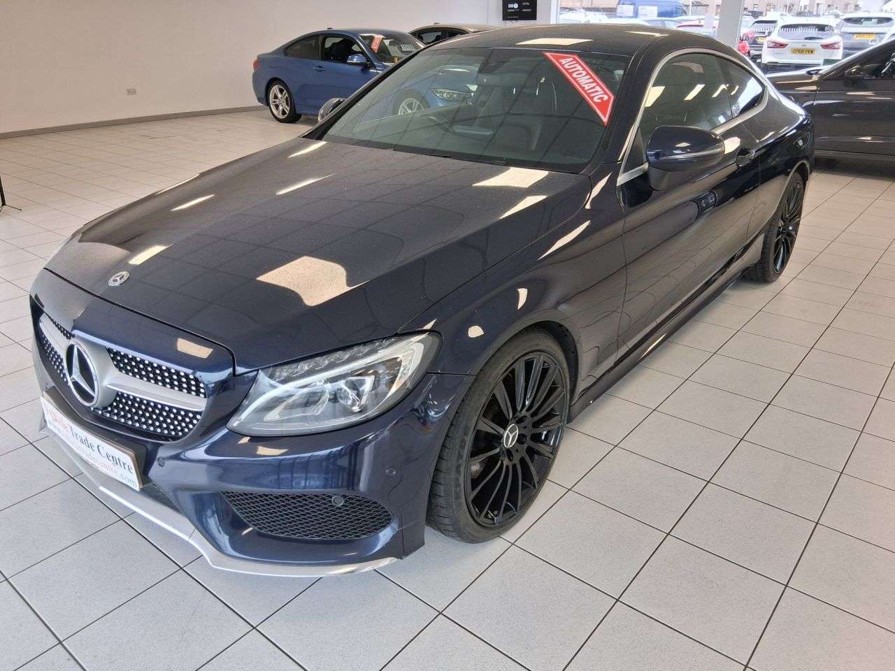 A 2017 MERCEDES-BENZ C CLASS 2.1 C220d AMG Line Coupe 2dr Diesel G-Tronic+ Euro 6 (s/s) (170 ps) A 2017 MERCEDES-BENZ C CLASS 2.1 C220d AMG Line Coupe 2dr Diesel G-Tronic+ Euro 6 (s/s) (170 ps)