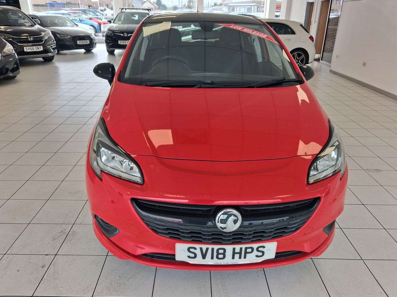 A 2018 VAUXHALL CORSA 1.4i ecoTEC SRi VX Line Nav Black Hatchback 5dr Petrol Manual Euro 6 (75 ps A 2018 VAUXHALL CORSA 1.4i ecoTEC SRi VX Line Nav Black Hatchback 5dr Petrol Manual Euro 6 (75 ps