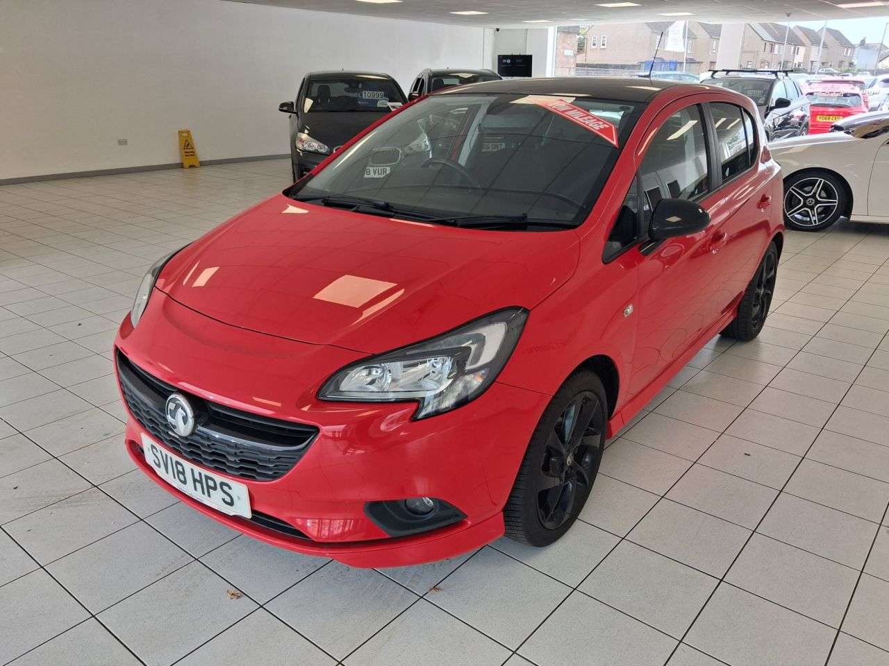 A 2018 VAUXHALL CORSA 1.4i ecoTEC SRi VX Line Nav Black Hatchback 5dr Petrol Manual Euro 6 (75 ps A 2018 VAUXHALL CORSA 1.4i ecoTEC SRi VX Line Nav Black Hatchback 5dr Petrol Manual Euro 6 (75 ps