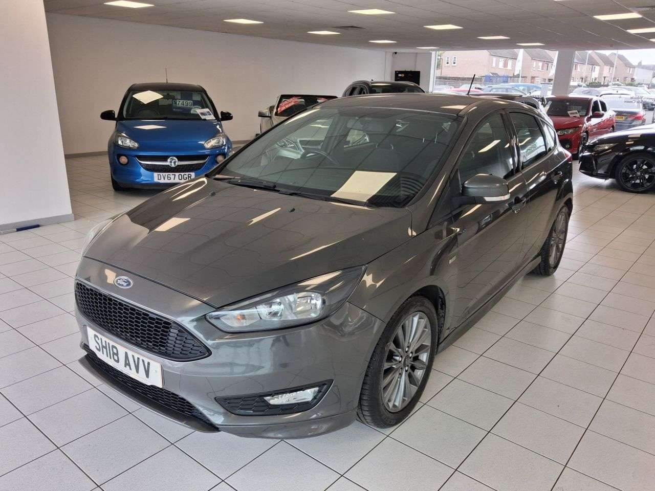 A 2018 FORD FOCUS 1.0T EcoBoost ST-Line Hatchback 5dr Petrol Manual Euro 6 (s/s) (140 ps) A 2018 FORD FOCUS 1.0T EcoBoost ST-Line Hatchback 5dr Petrol Manual Euro 6 (s/s) (140 ps)