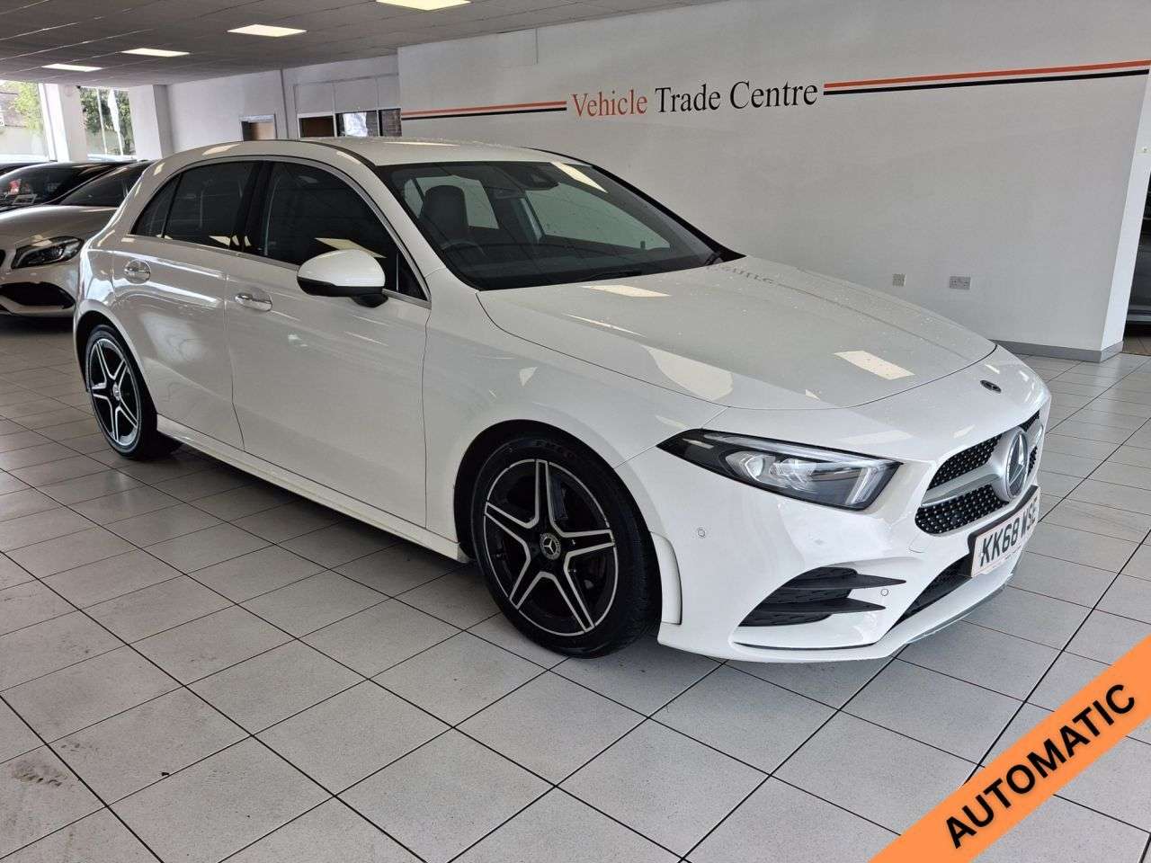 A 2019 MERCEDES-BENZ A CLASS 1.5 A180d AMG Line (Premium) Hatchback 5dr Diesel 7G-DCT Euro 6 (s/s) (116 A 2019 MERCEDES-BENZ A CLASS 1.5 A180d AMG Line (Premium) Hatchback 5dr Diesel 7G-DCT Euro 6 (s/s) (116