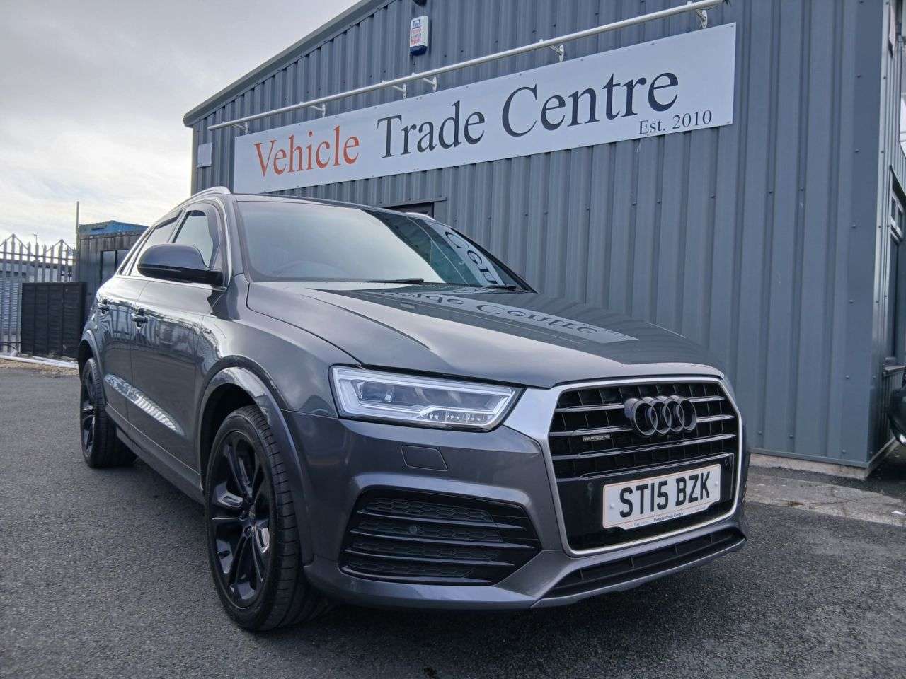 A 2015 AUDI Q3 2.0 TDI S line Plus SUV 5dr Diesel Manual quattro Euro 6 (s/s) (184 ps) A 2015 AUDI Q3 2.0 TDI S line Plus SUV 5dr Diesel Manual quattro Euro 6 (s/s) (184 ps)