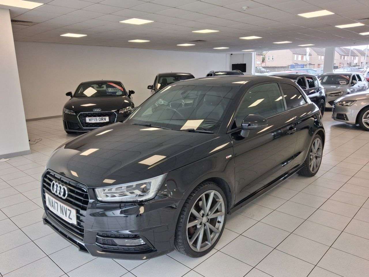 A 2017 AUDI A1 1.4 TFSI CoD Black Edition Hatchback 3dr Petrol Manual Euro 6 (s/s) (150 ps A 2017 AUDI A1 1.4 TFSI CoD Black Edition Hatchback 3dr Petrol Manual Euro 6 (s/s) (150 ps