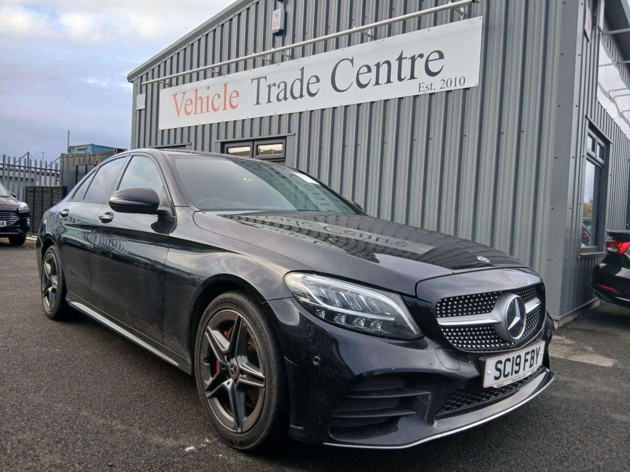 A 2019 MERCEDES-BENZ C CLASS 2.0 C300 AMG Line Saloon 4dr Petrol G-Tronic+ Euro 6 (s/s) (258 ps) A 2019 MERCEDES-BENZ C CLASS 2.0 C300 AMG Line Saloon 4dr Petrol G-Tronic+ Euro 6 (s/s) (258 ps)