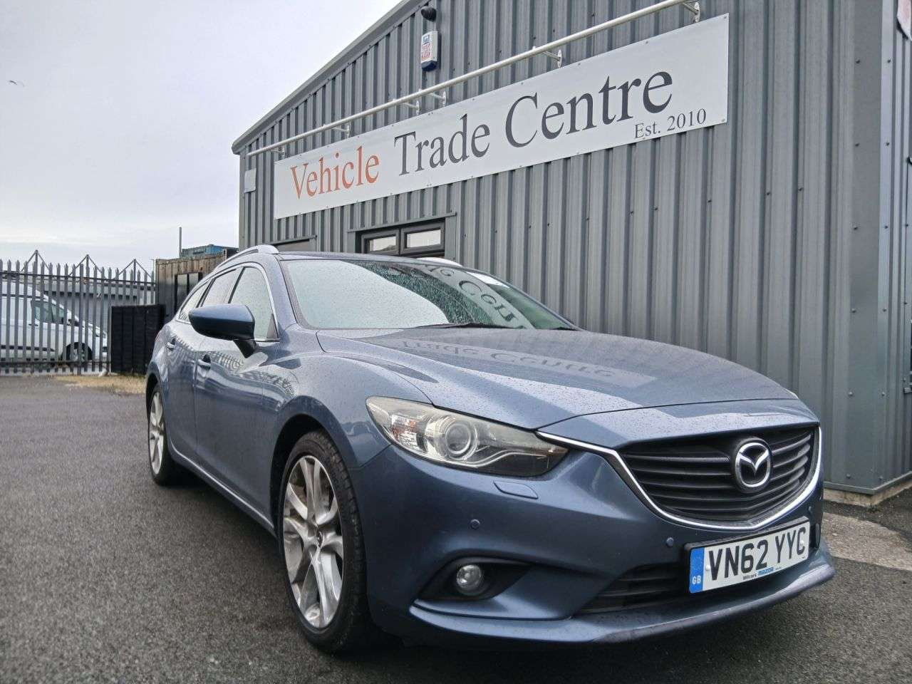 A 2012 MAZDA MAZDA6 2.2 SKYACTIV-D Sport Nav Tourer 5dr Diesel Manual Euro 6 (s/s) (150 ps) A 2012 MAZDA MAZDA6 2.2 SKYACTIV-D Sport Nav Tourer 5dr Diesel Manual Euro 6 (s/s) (150 ps)