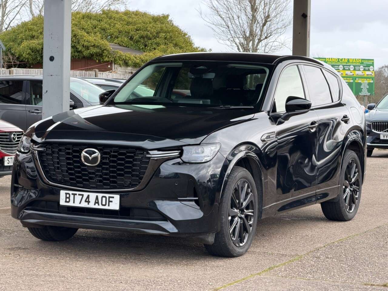 A 2025 MAZDA CX-60 2.5 e-SKYACTIV 17.8kWh Homura SUV 5dr Petrol Plug-in Hybrid Auto 4WD Euro 6 A 2025 MAZDA CX-60 2.5 e-SKYACTIV 17.8kWh Homura SUV 5dr Petrol Plug-in Hybrid Auto 4WD Euro 6