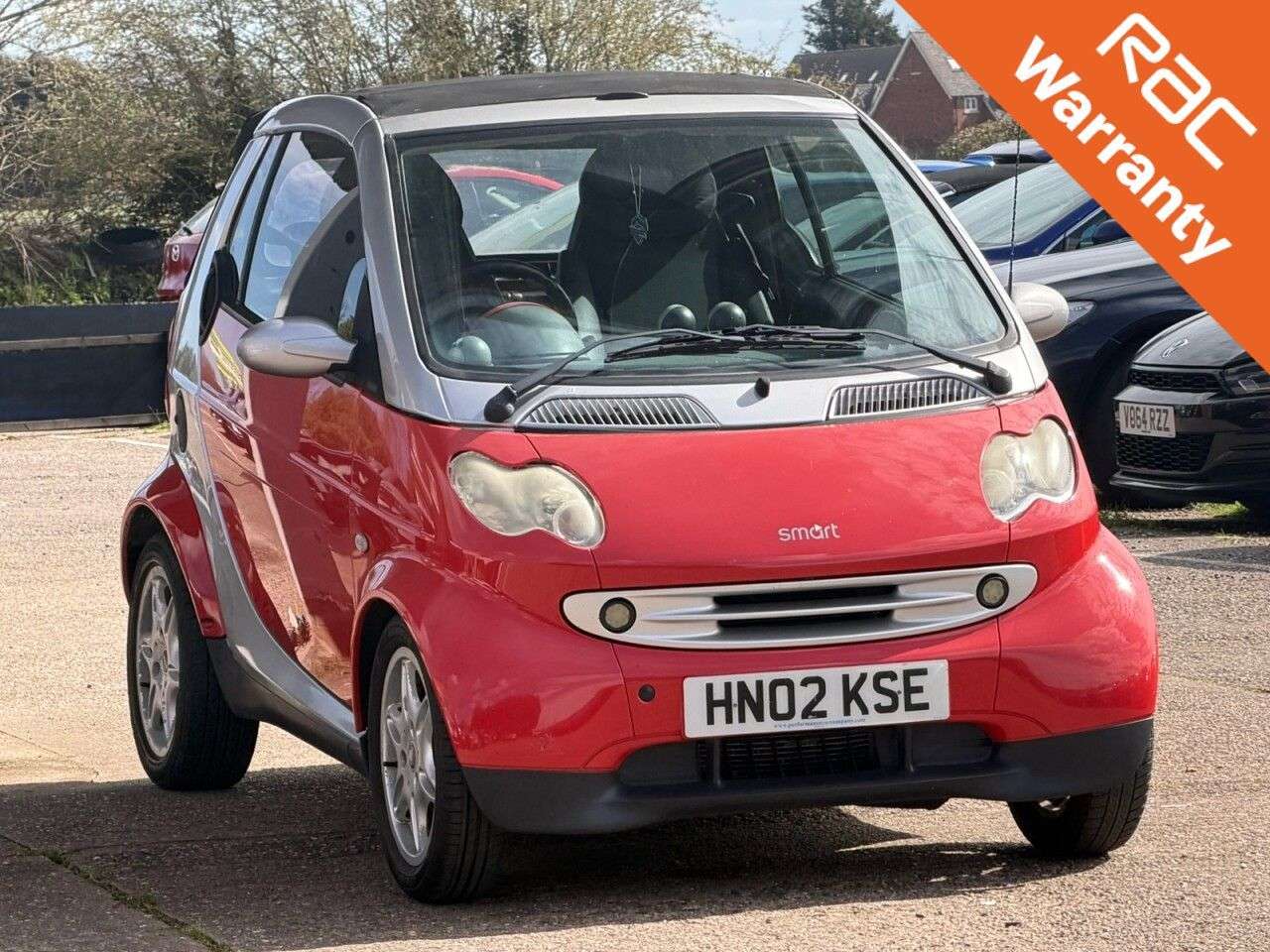 A 2002 SMART FORTWO 0.6 City Passion Cabriolet 2dr Petrol Automatic (115 g/km, 54 bhp) **HPI CL A 2002 SMART FORTWO 0.6 City Passion Cabriolet 2dr Petrol Automatic (115 g/km, 54 bhp) **HPI CL