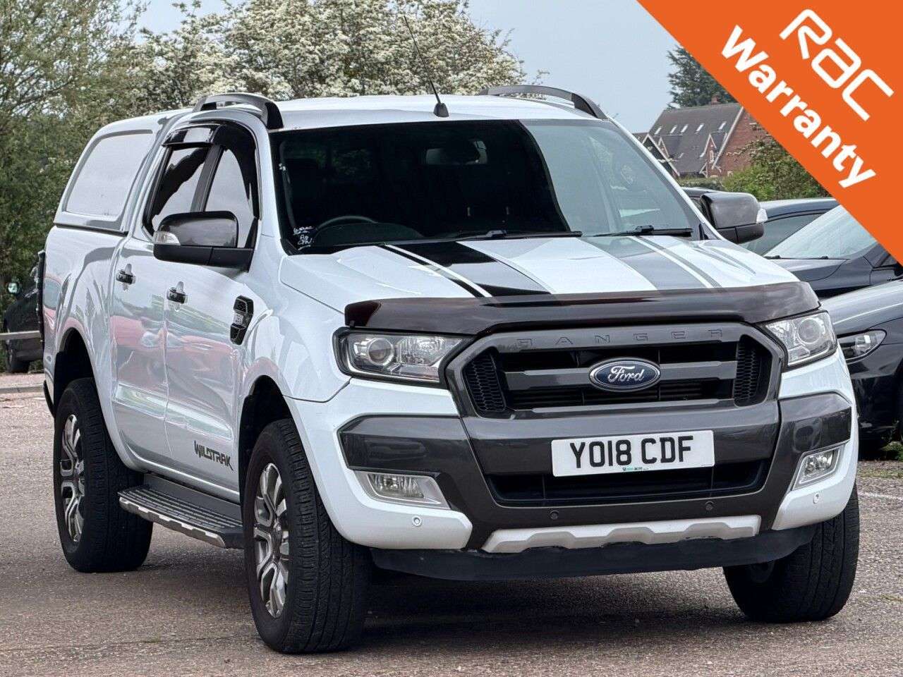 A 2018 FORD RANGER 3.2 TDCi Wildtrak Pickup Double Cab 4dr Diesel Auto 4WD Euro 5 (200 ps) **H A 2018 FORD RANGER 3.2 TDCi Wildtrak Pickup Double Cab 4dr Diesel Auto 4WD Euro 5 (200 ps) **H