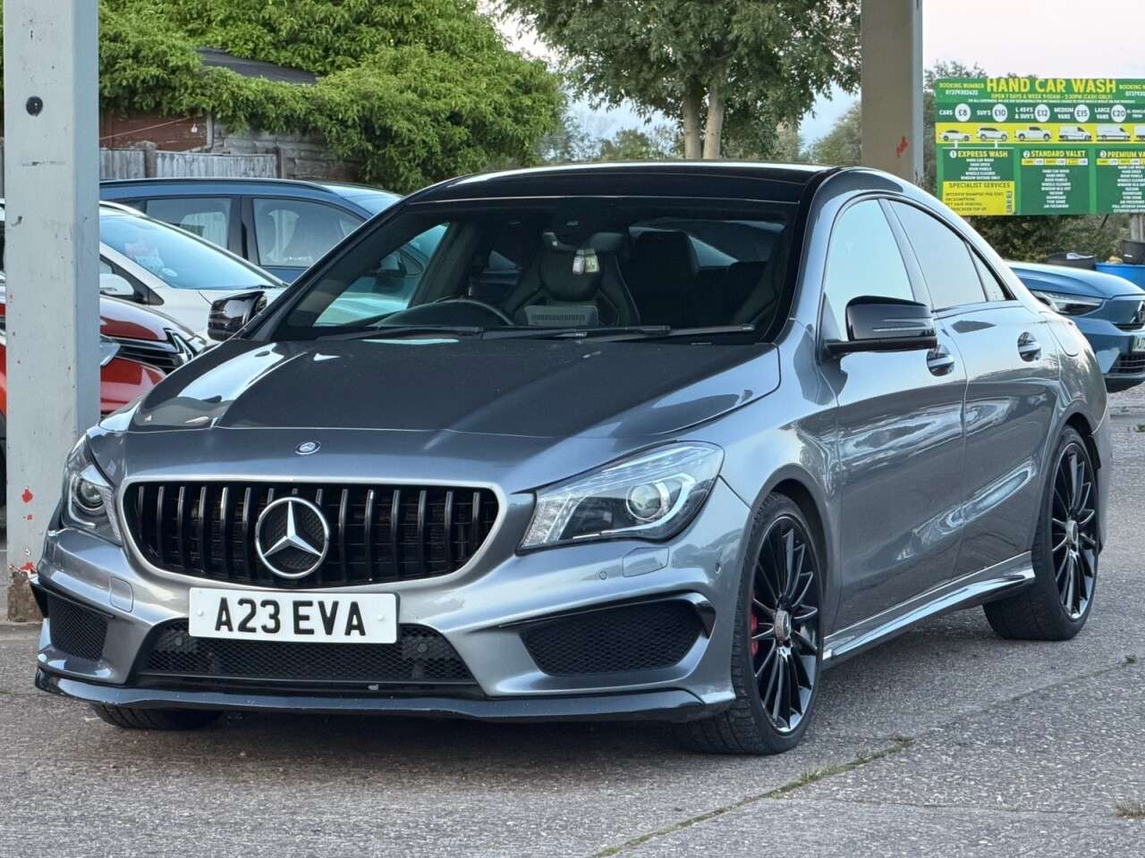A 2015 MERCEDES-BENZ CLA 2.0 CLA45 AMG Coupe 4dr Petrol SpdS DCT 4MATIC Euro 6 (s/s) (360 ps) **SATN A 2015 MERCEDES-BENZ CLA 2.0 CLA45 AMG Coupe 4dr Petrol SpdS DCT 4MATIC Euro 6 (s/s) (360 ps) **SATN