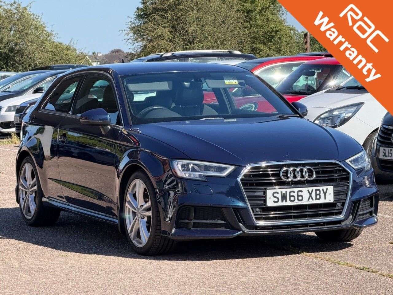 A 2016 AUDI A3 1.4 TFSI CoD S line Hatchback 3dr Petrol Manual Euro 6 (s/s) (150 ps) GREAT A 2016 AUDI A3 1.4 TFSI CoD S line Hatchback 3dr Petrol Manual Euro 6 (s/s) (150 ps) GREAT