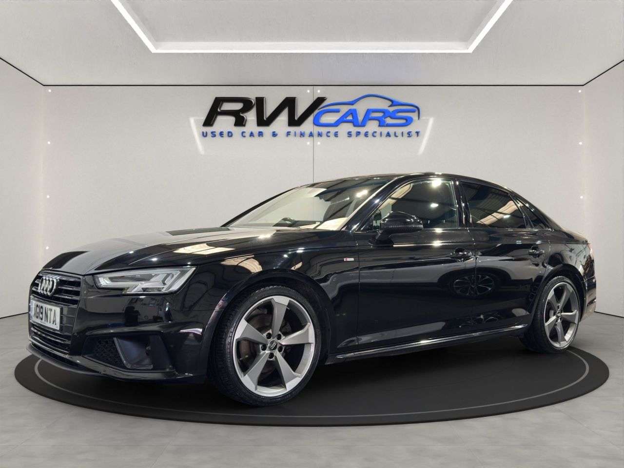 A 2019 AUDI A4 2.0 TFSI 35 Black Edition Saloon 4dr Petrol S Tronic Euro 6 (s/s) (150 ps) A 2019 AUDI A4 2.0 TFSI 35 Black Edition Saloon 4dr Petrol S Tronic Euro 6 (s/s) (150 ps)