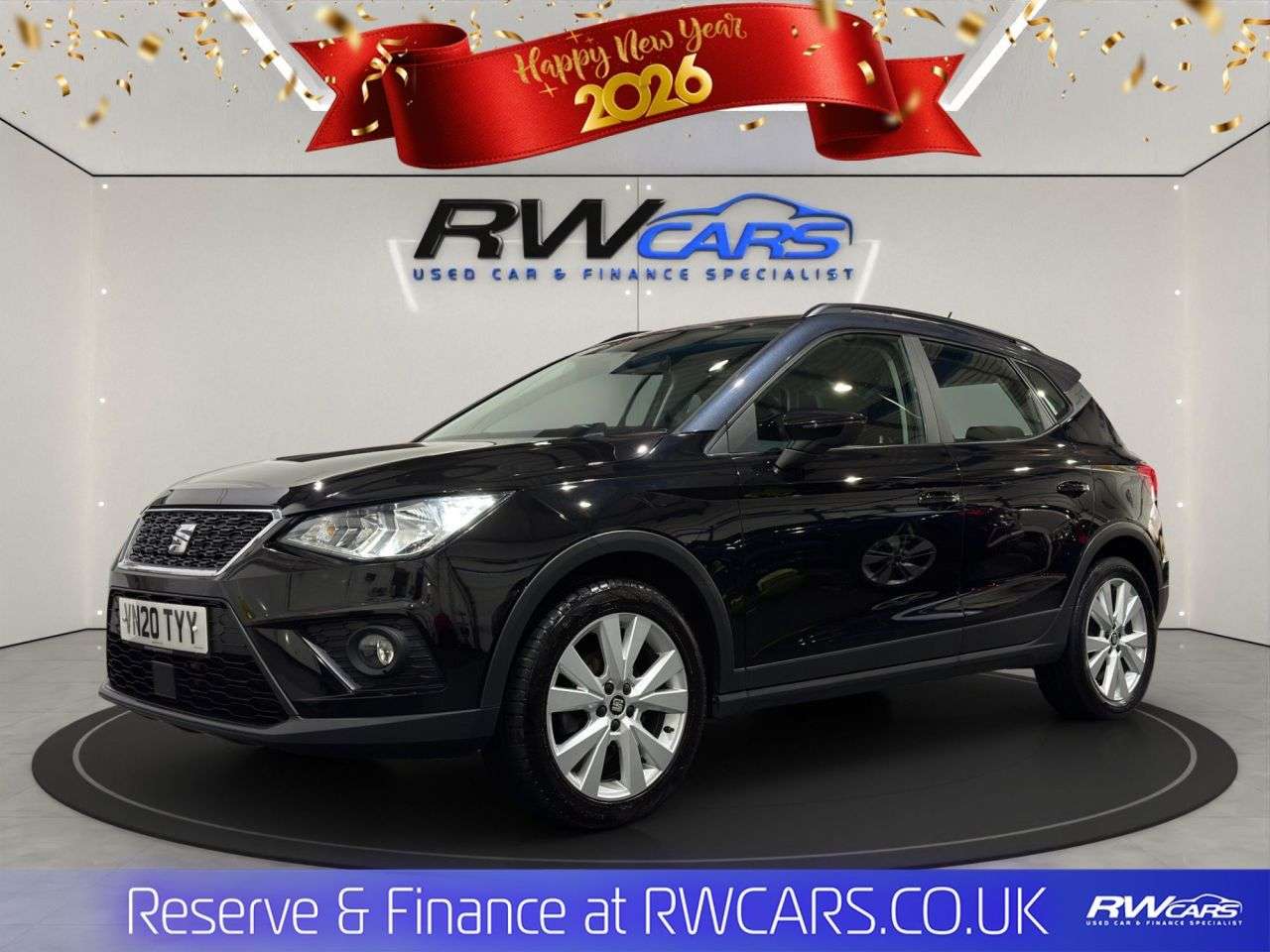 A 2020 SEAT ARONA 1.0 TSI GPF SE Technology SUV 5dr Petrol Manual Euro 6 (s/s) (95 ps) A 2020 SEAT ARONA 1.0 TSI GPF SE Technology SUV 5dr Petrol Manual Euro 6 (s/s) (95 ps)