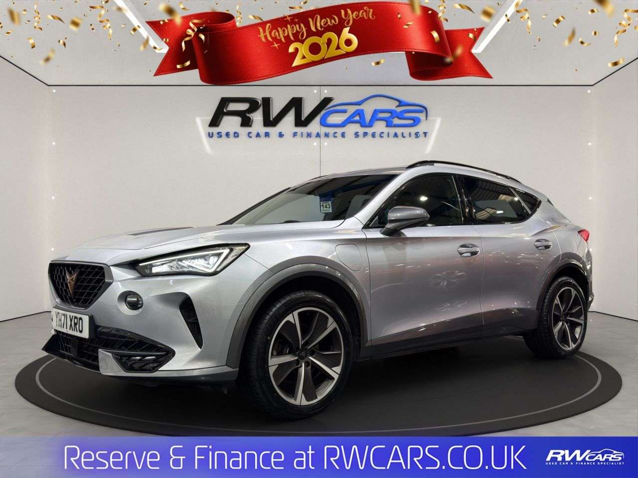 A 2021 CUPRA FORMENTOR 1.4 eHybrid 12.8kWh V1 SUV 5dr Petrol Plug-in Hybrid DSG Euro 6 (s/s) (204 A 2021 CUPRA FORMENTOR 1.4 eHybrid 12.8kWh V1 SUV 5dr Petrol Plug-in Hybrid DSG Euro 6 (s/s) (204