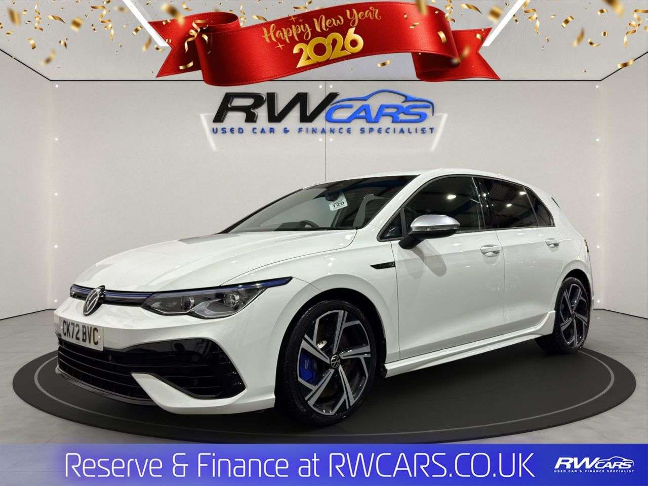 A 2022 VOLKSWAGEN GOLF 2.0 TSI R Hatchback 5dr Petrol DSG 4Motion Euro 6 (s/s) (320 ps) A 2022 VOLKSWAGEN GOLF 2.0 TSI R Hatchback 5dr Petrol DSG 4Motion Euro 6 (s/s) (320 ps)