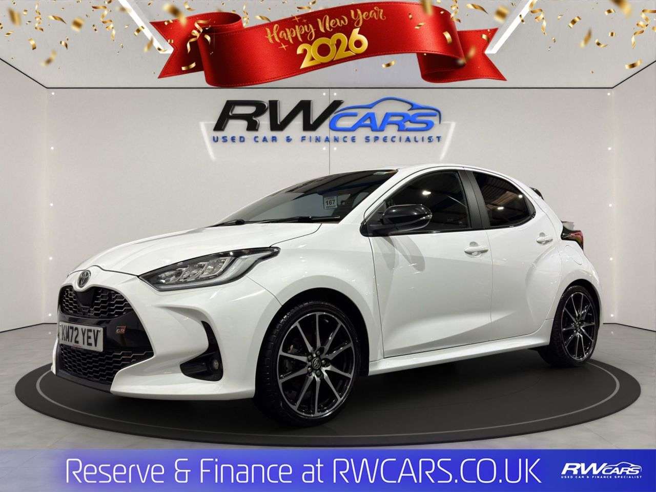 A 2022 TOYOTA YARIS 1.5 VVT-h GR SPORT Hatchback 5dr Petrol Hybrid E-CVT Euro 6 (s/s) (116 ps) A 2022 TOYOTA YARIS 1.5 VVT-h GR SPORT Hatchback 5dr Petrol Hybrid E-CVT Euro 6 (s/s) (116 ps)