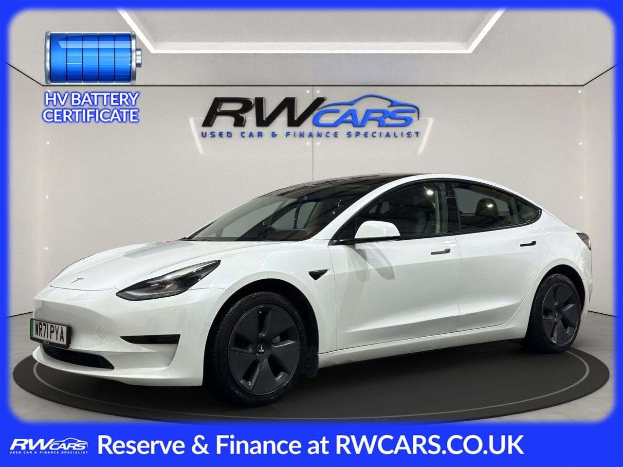 A 2021 TESLA MODEL 3 Standard Range Plus Saloon 4dr Electric Auto RWD (241 bhp) A 2021 TESLA MODEL 3 Standard Range Plus Saloon 4dr Electric Auto RWD (241 bhp)