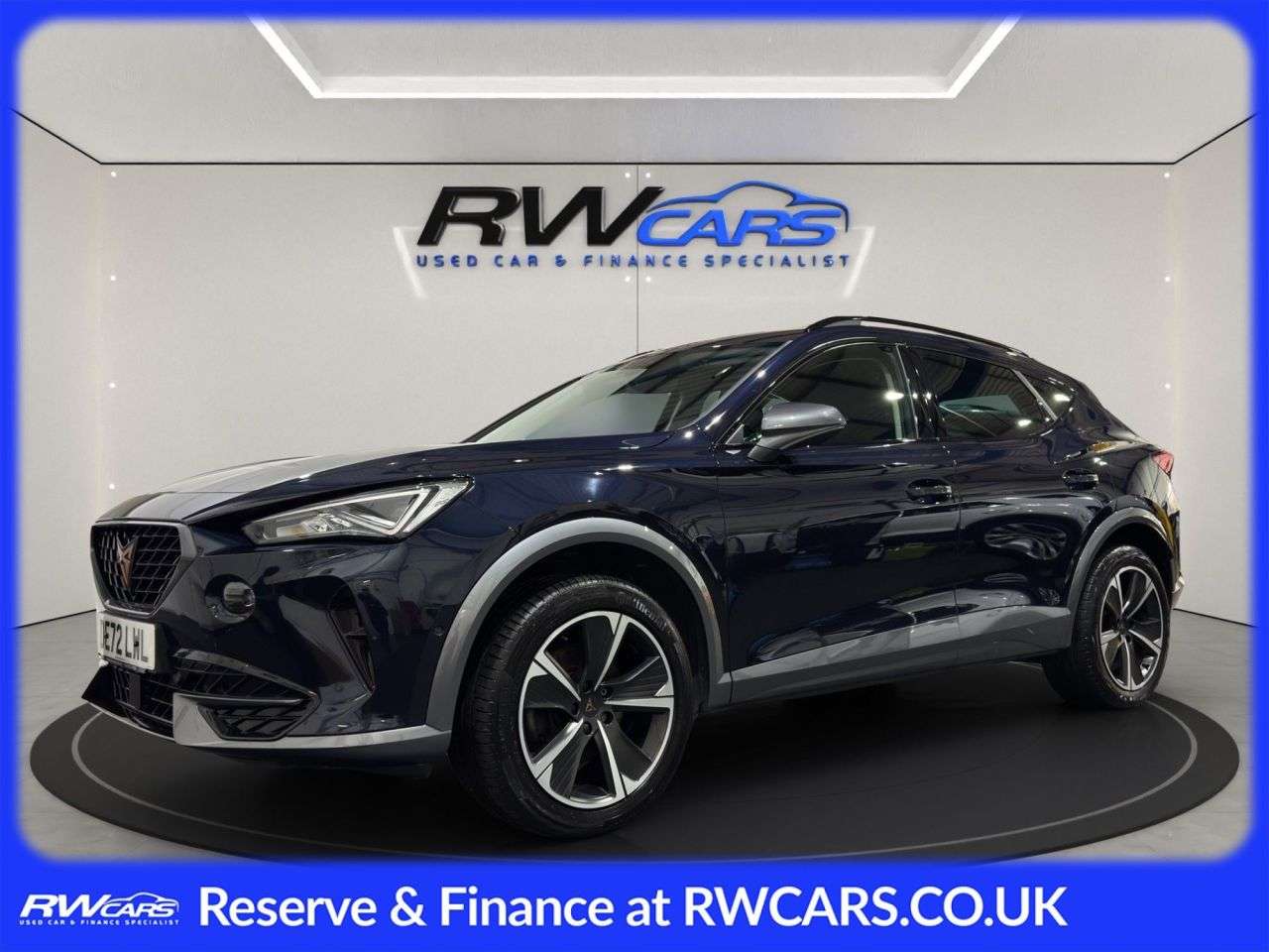 A 2022 CUPRA FORMENTOR 1.5 TSI V1 SUV 5dr Petrol DSG Euro 6 (s/s) (150 ps) A 2022 CUPRA FORMENTOR 1.5 TSI V1 SUV 5dr Petrol DSG Euro 6 (s/s) (150 ps)