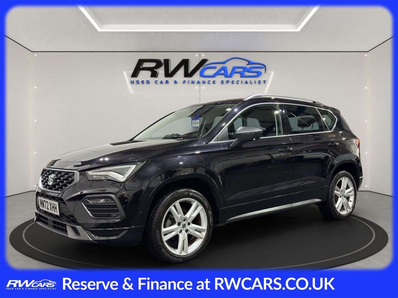 A 2022 SEAT ATECA 1.5 TSI EVO FR SUV 5dr Petrol DSG Euro 6 (s/s) (150 ps) A 2022 SEAT ATECA 1.5 TSI EVO FR SUV 5dr Petrol DSG Euro 6 (s/s) (150 ps)