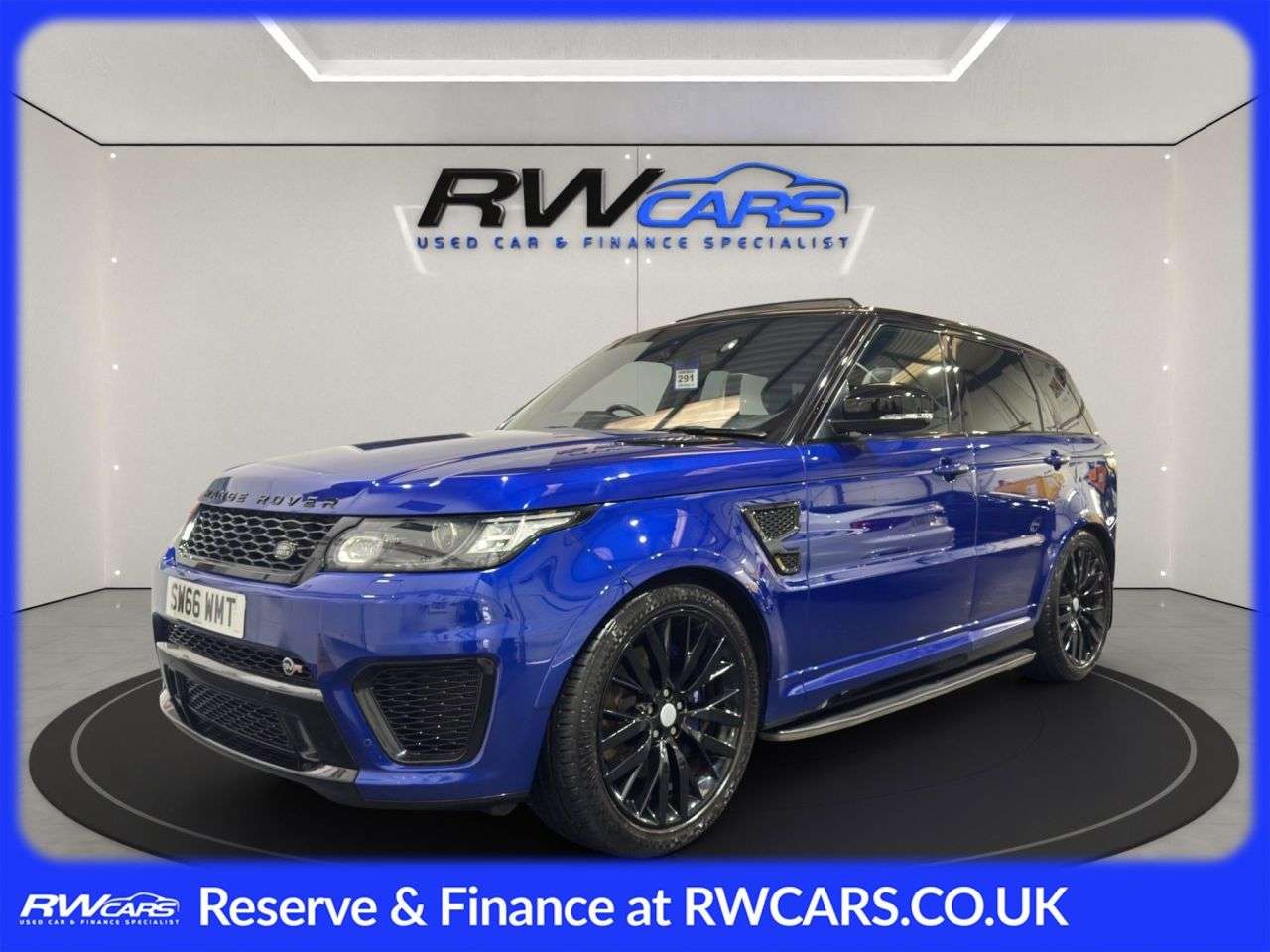 A 2016 LAND ROVER RANGE ROVER SPORT 5.0 V8 SVR SUV 5dr Petrol Auto 4WD Euro 6 (s/s) (550 ps) A 2016 LAND ROVER RANGE ROVER SPORT 5.0 V8 SVR SUV 5dr Petrol Auto 4WD Euro 6 (s/s) (550 ps)