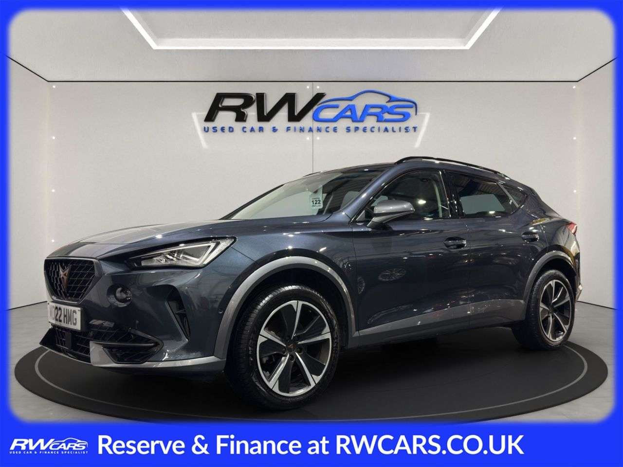 A 2022 CUPRA FORMENTOR 1.5 TSI V1 SUV 5dr Petrol DSG Euro 6 (s/s) (150 ps) A 2022 CUPRA FORMENTOR 1.5 TSI V1 SUV 5dr Petrol DSG Euro 6 (s/s) (150 ps)