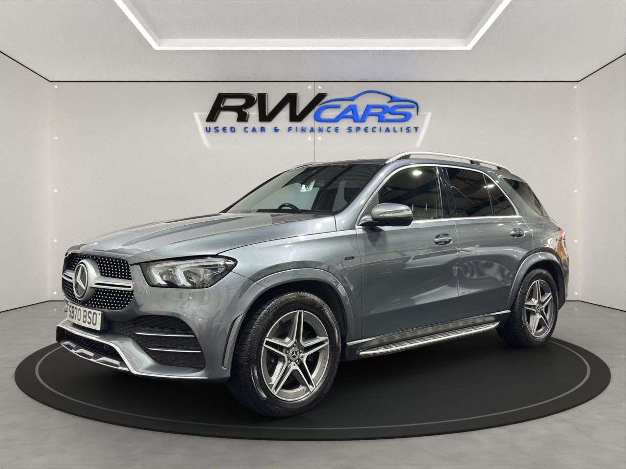 A 2020 MERCEDES-BENZ GLE 2.0 GLE350de 31.2kWh AMG Line (Premium) SUV 5dr Diesel Plug-in Hybrid G-Tro A 2020 MERCEDES-BENZ GLE 2.0 GLE350de 31.2kWh AMG Line (Premium) SUV 5dr Diesel Plug-in Hybrid G-Tro