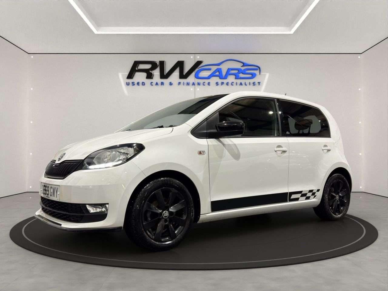 A 2019 SKODA CITIGO 1.0 MPI GreenTech Monte Carlo Hatchback 5dr Petrol Manual Euro 6 (s/s) (60 A 2019 SKODA CITIGO 1.0 MPI GreenTech Monte Carlo Hatchback 5dr Petrol Manual Euro 6 (s/s) (60