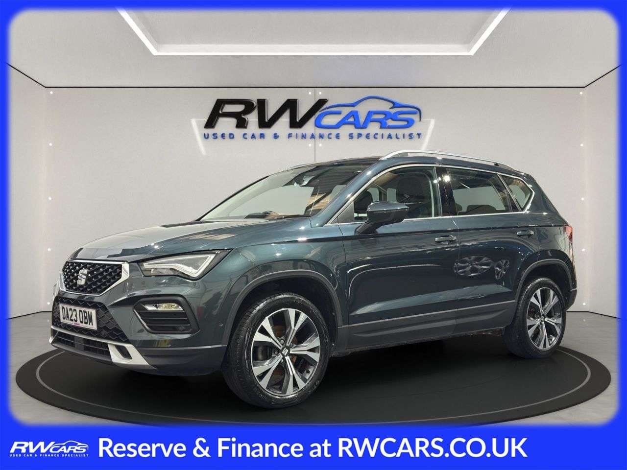 A 2023 SEAT ATECA 1.0 TSI SE Technology SUV 5dr Petrol Manual Euro 6 (s/s) (110 ps) A 2023 SEAT ATECA 1.0 TSI SE Technology SUV 5dr Petrol Manual Euro 6 (s/s) (110 ps)
