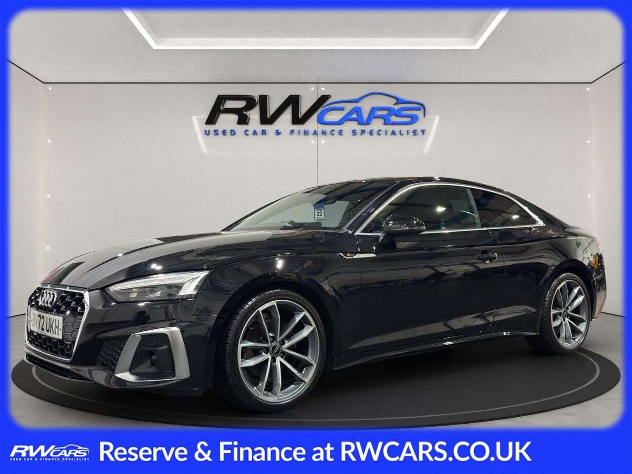 A 2022 AUDI A5 2.0 TFSI 35 S line Coupe 2dr Petrol S Tronic Euro 6 (s/s) (150 ps) A 2022 AUDI A5 2.0 TFSI 35 S line Coupe 2dr Petrol S Tronic Euro 6 (s/s) (150 ps)