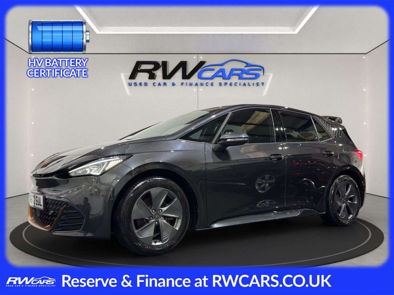 A 2022 CUPRA BORN 58kWh V1 Hatchback 5dr Electric Auto (204 ps) A 2022 CUPRA BORN 58kWh V1 Hatchback 5dr Electric Auto (204 ps)