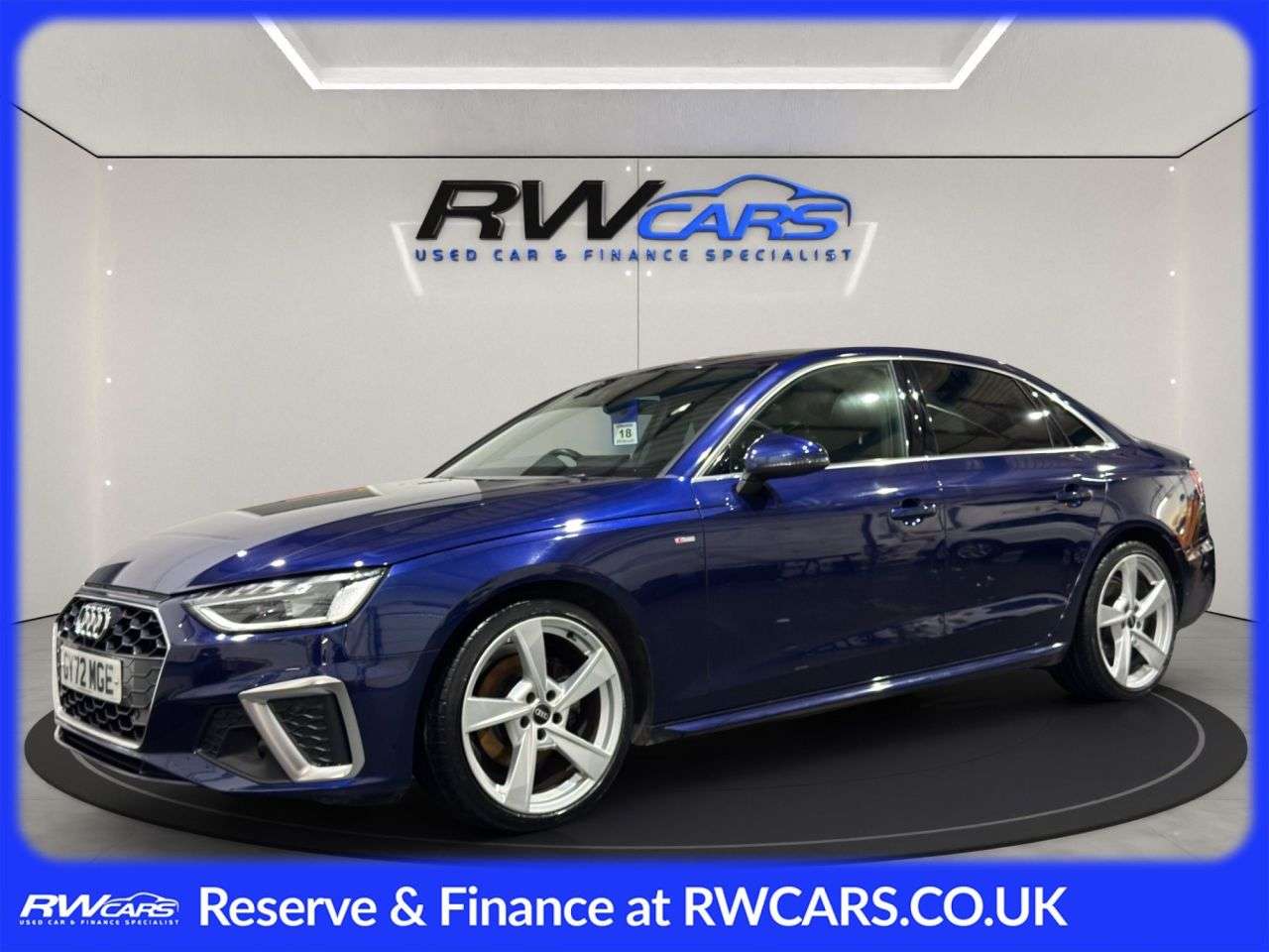 A 2022 AUDI A4 2.0 TFSI 35 S line Saloon 4dr Petrol S Tronic Euro 6 (s/s) (150 ps) A 2022 AUDI A4 2.0 TFSI 35 S line Saloon 4dr Petrol S Tronic Euro 6 (s/s) (150 ps)