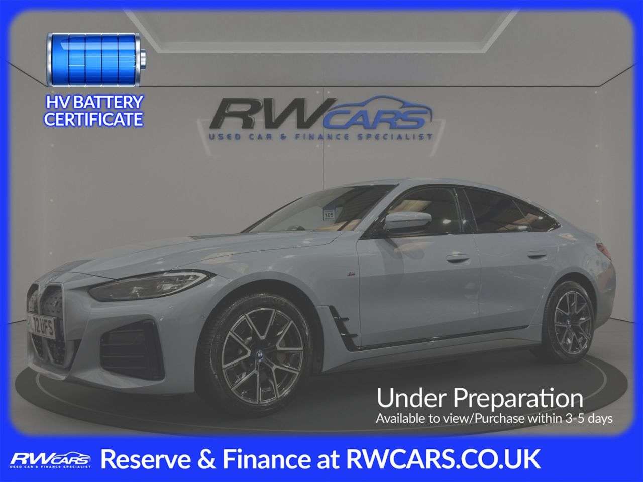 A 2022 BMW I4 40 83.9kWh M Sport Gran Coupe 5dr Electric Auto eDrive (340 ps) A 2022 BMW I4 40 83.9kWh M Sport Gran Coupe 5dr Electric Auto eDrive (340 ps)