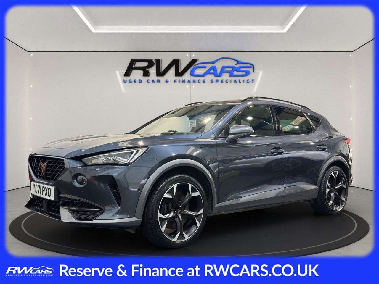 A 2021 CUPRA FORMENTOR 1.4 eHybrid 12.8kWh VZ1 SUV 5dr Petrol Plug-in Hybrid DSG Euro 6 (s/s) (245 A 2021 CUPRA FORMENTOR 1.4 eHybrid 12.8kWh VZ1 SUV 5dr Petrol Plug-in Hybrid DSG Euro 6 (s/s) (245